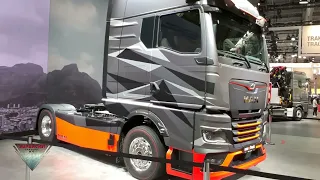 2023 MAN TGX New E-Truck Tracktor Truck Walkaround IAA Transportation 2022