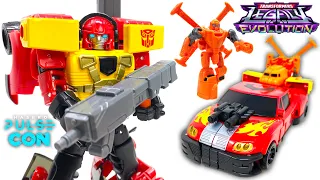 Transformers LEGACY Evolution ARMADA Universe POWERLINX HOT SHOT & MINICON JOLT PulseCon 2023 Review