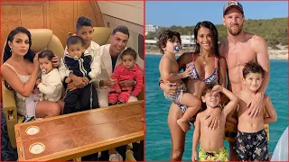 Cristiano Ronaldo's Family vs Lionel Messi's Family - Happy Hearths Of Two Current Football Legends