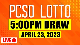 🔴 Lotto Result Today Live 5PM DRAW April 23, 2023 | 2D/EZ2 | 3D/SWERTRES