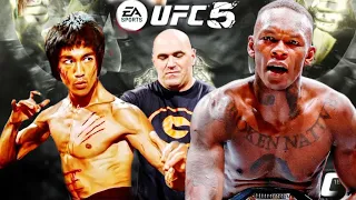 Bruce Lee vs Israel Adesanya ( EA Sports UFC 5 ) wwe mma