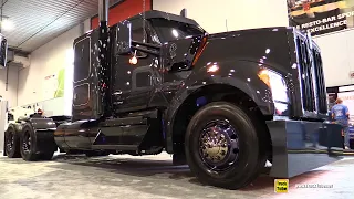 2022 Kenworth W990 Custom Sleeper Truck - Exterior Interior Walkaround Tour  2021 Expocam