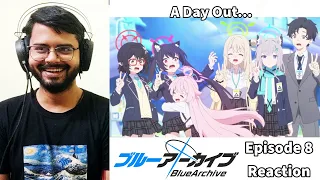 Blue Archive The Animation Episode 8 REACTION + DISCUSSION (FULL TIMER)