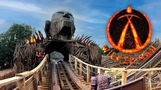 Wicker Man [4K] 2021 Front Seat POV - Alton Towers Resort