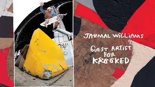 Jahmal Williams for Krooked Skateboards