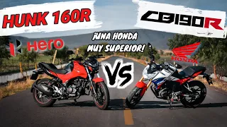 ¡NI PARA EL ARRANQUE!😱🔥, ¡HERO HUMK 160R vs HONDA CB 190R!💯 | Aguacate Motovlogs🥑