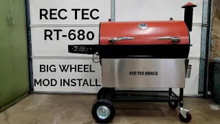 REC TEC RT-680 RT-700 Big Wheel Mod Install