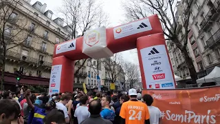 Semi marathon Paris 2024 objectif 1h35