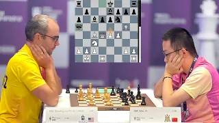 The Vicious Central Attack | Leinier Dominguez Perez vs Wei Yi | Global Chess League