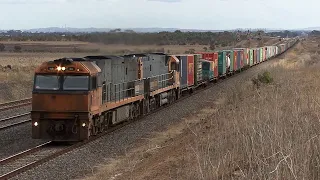 Diesel Power on the Western Standard Gauge - Jan to Mar 2009: Australian Trains (HD Remaster)