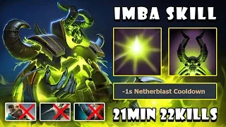 [Pugna] IMBA Skill Deleted You Tanky | 21Min 22Kills GODLIKE FullGame Dota 2 7.21