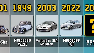 Comparison: Evolution of The Mercedes-Benz Cars