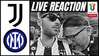 🤡 FIERI DI NON ESSERE COME VOI! 🤮 JUVENTUS - INTER 2-4 | LIVE REACTION CURVA SUD dall’OLIMPICO