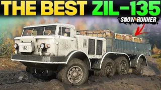 The Best Powerful Truck Zil-135 in SnowRunner Everything Need to Know