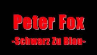 Peter Fox - Schwarz Zu Blau [HQ]