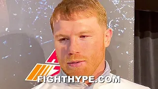 CANELO SAD FOR OSCAR VALDEZ LOSING; SAYS SHAKUR STEVENSON IS "REALLY GOOD; GREAT FIGHTER"