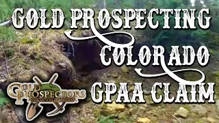 Gold Prospecting Colorado - GPAA Gold Mining Claim