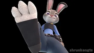 Giantess Judy Hopps POV Foot Crush 1080p