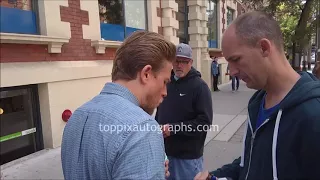 Charlie Hunnam - SIGNING AUTOGRAPHS while promoting at 2017 TIFF