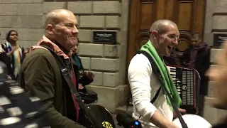 Ecstatic Hare Krishna chanting in Dublin - 12th Oct 2018