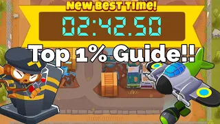 Btd6 Race Scraping By in 2:42.35 Top 1% Guide!! (1st On Upload)