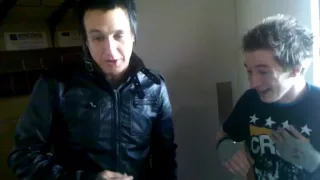 Number One Fan Jeremy Larson meets Jacoby Shaddix of Papa Roach