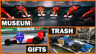 Where do F1 cars go AFTER the season ends?