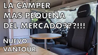 La camper mas compacta del mercado VANTOUR L1H2