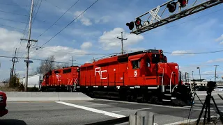 A Brief Visit To the Raritan Central Railway, Railfanning, Edison, NJ Mar 27, 2021