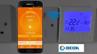 How To Setup The Beok Home App to Control Electric Underfloor Heating System Complete Setup