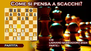 Come si Pensa a Scacchi? - CIS Lignano 2024 Parte I - TheGreatPawn