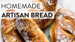 Homemade Artisan Bread (With or Without Dutch Oven) | Sally's Baking Recipes
