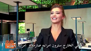 مقابله مع ابطال مسلسل عشق منطق انتقام 🌝🌸