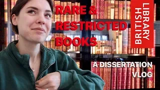 Rare & Restricted Books // My First Visit to the British Library