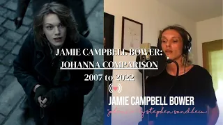 Jamie Campbell Bower: Johanna Comparison 2007 to 2020