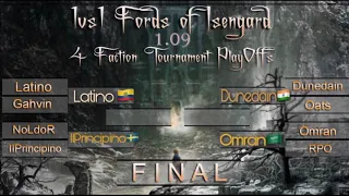 109 1v1 4 Faction Tournament Semi Final Dunedain vs Omran BO5