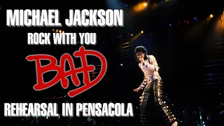 Michael Jackson - Rock With You | Rehearsal in Pensacola, February 18th, 1988