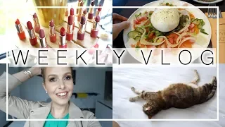 Weekly vlog: Clarins event & home alone! | BeautyLoves