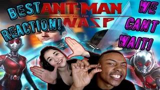 Ant-Man and The Wasp Official Trailer🎬 | BEST REACTION😱 W/ MY GF😍