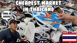 Shopping At The Biggest Second Hand Market In Bangkok, Thailand