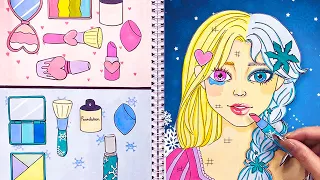 [☁️kertas diy☁️] Miskin vs Kaya #Rapunzel POP THE PIMPLES Kompilasi #4 Indo Paper