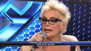 Showmatch 2012 - Carmen Barbieri renunció pero volvió