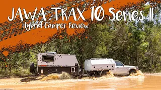 HYBRID CAMPER TRAILER REVIEW | JAWA TRAX 10 Series II