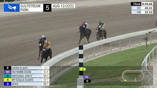 Gulfstream Park Carrera 5 - 12 de Agosto 2022