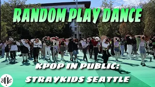[KPOP IN PUBLIC] RANDOM PLAY DANCE (랜덤플레이댄스) PT. 2: STRAY KIDS MANIAC TOUR IN SEATTLE