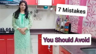7 mistakes I made when designing our modular kitchen||Kitchen Tips||Kitchen design Mistakes