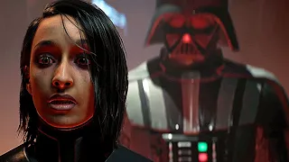 DARTH VADER Entrance Scene Kills Second Sister Inquisitor Final Boss Ending - Star Wars