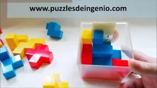 Solution Puzzle Bedlam Cube Fire