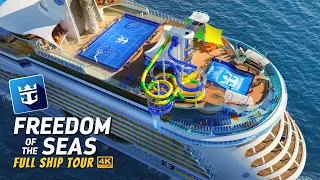 Freedom of the Seas | Full Walkthrough Ship Tour & Review 4K | Royal Caribbean 2021