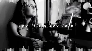 jojo - too little too late ( 𝘀𝗽𝗲𝗱 𝘂𝗽 + 𝗿𝗲𝘃𝗲𝗿𝗯 )